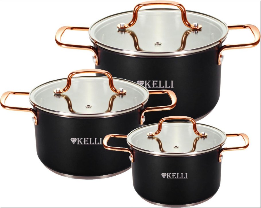 Кастрюля 6.0 л Kelli (KL-4262-24)