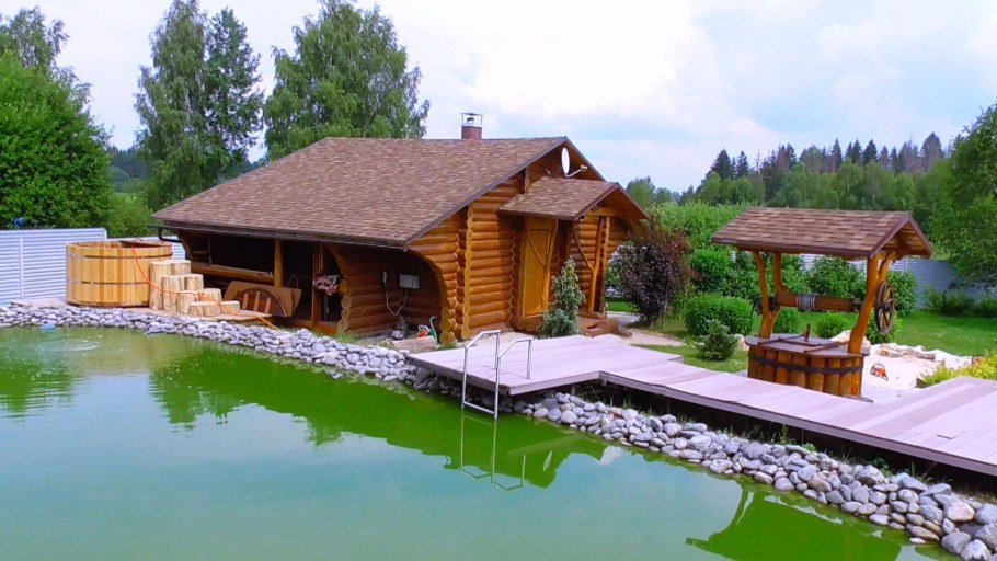 Беседка для бассейна