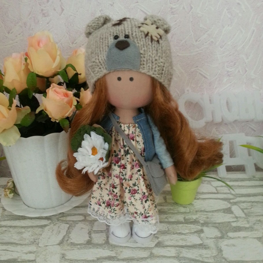 Мягкая куколка Жизель ручной работы Инстаграм