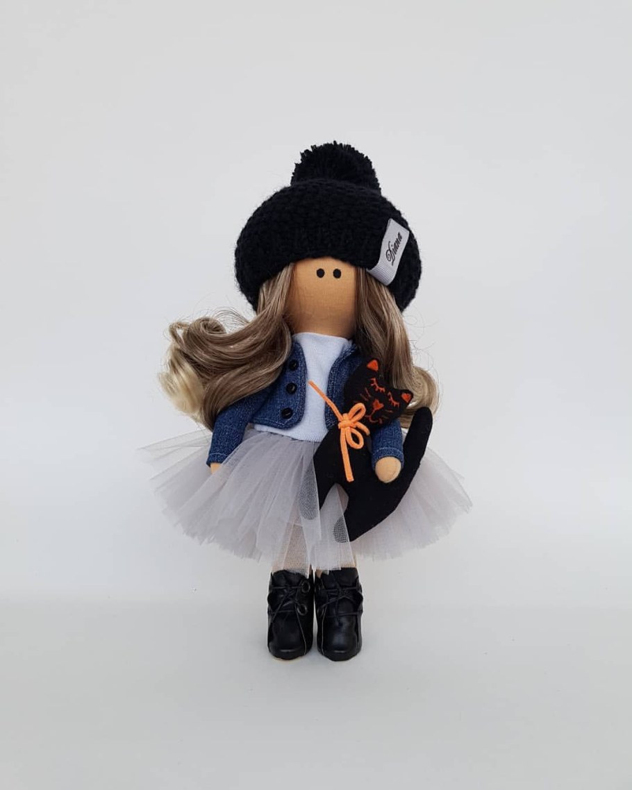Кукла ручной работы гипоаллергенная