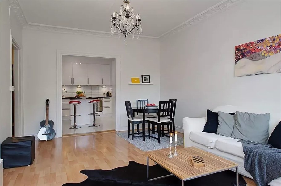 Кухня гостинная 18кв м пик