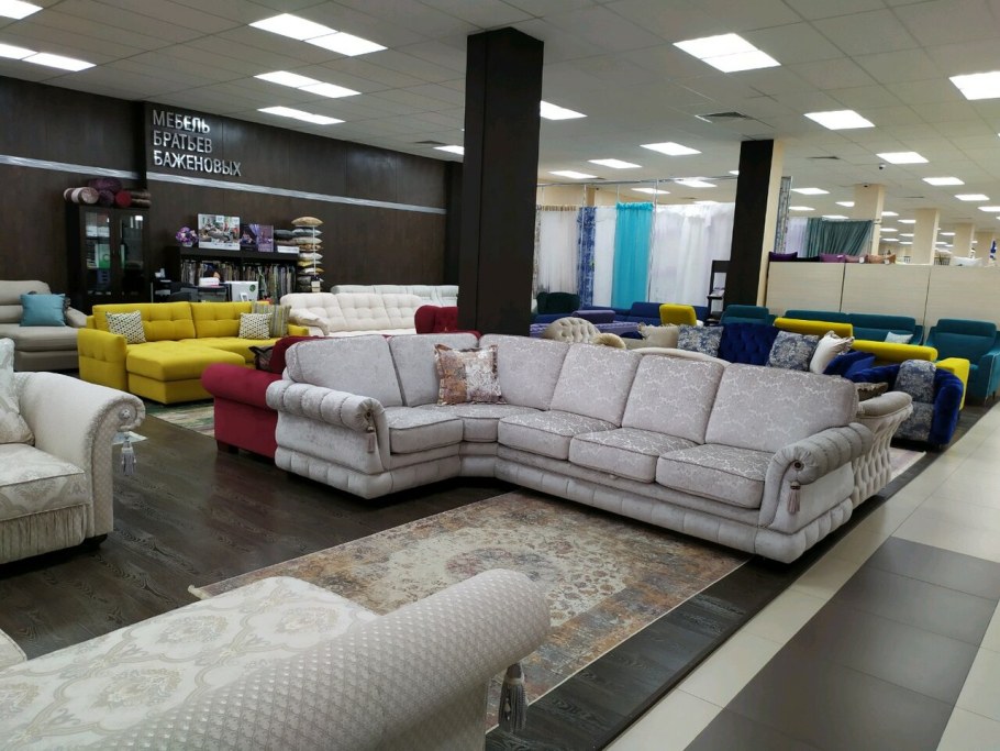 Крупные магазины мебели
