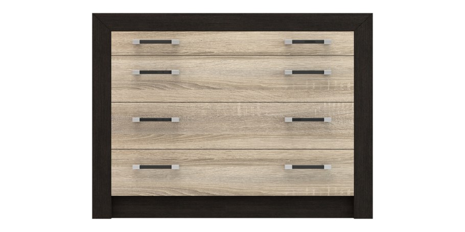 Панель с зеркалом со встроенной гладильной доской Тип-1 (венге цаво)