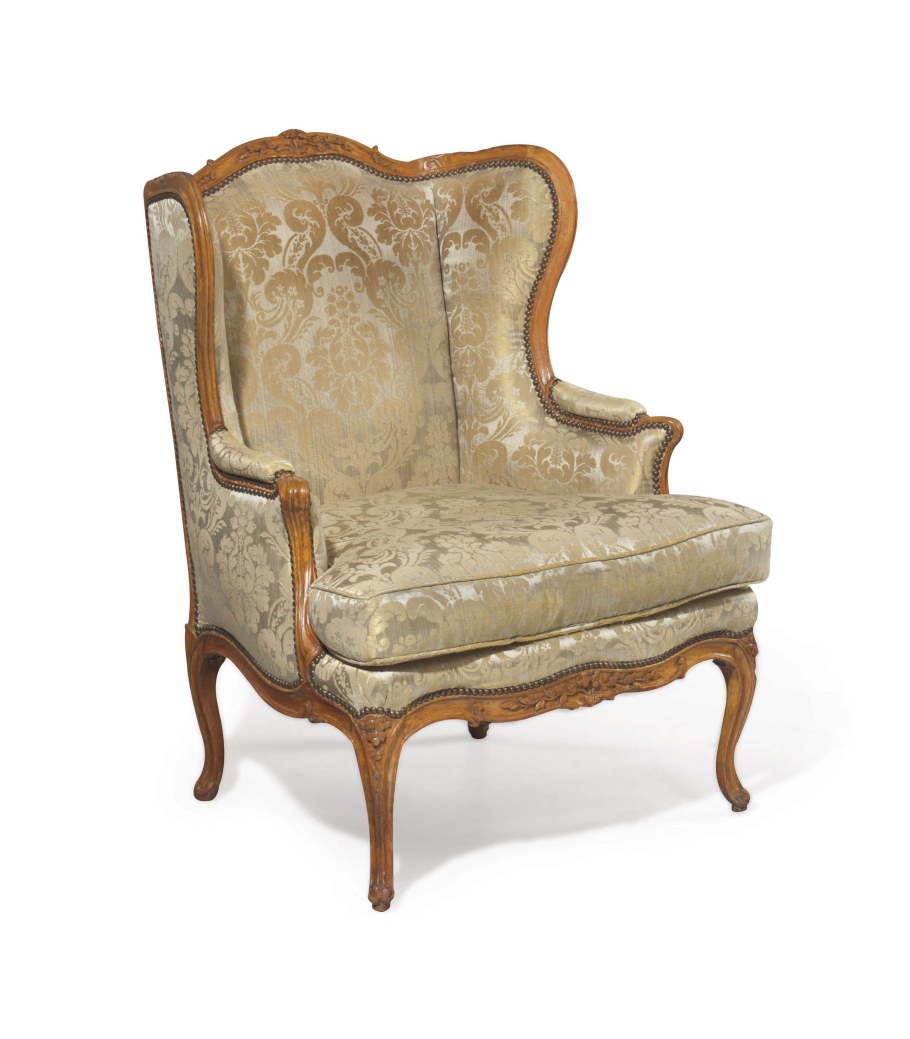 Кресло с банкеткой Bergere restauration 161