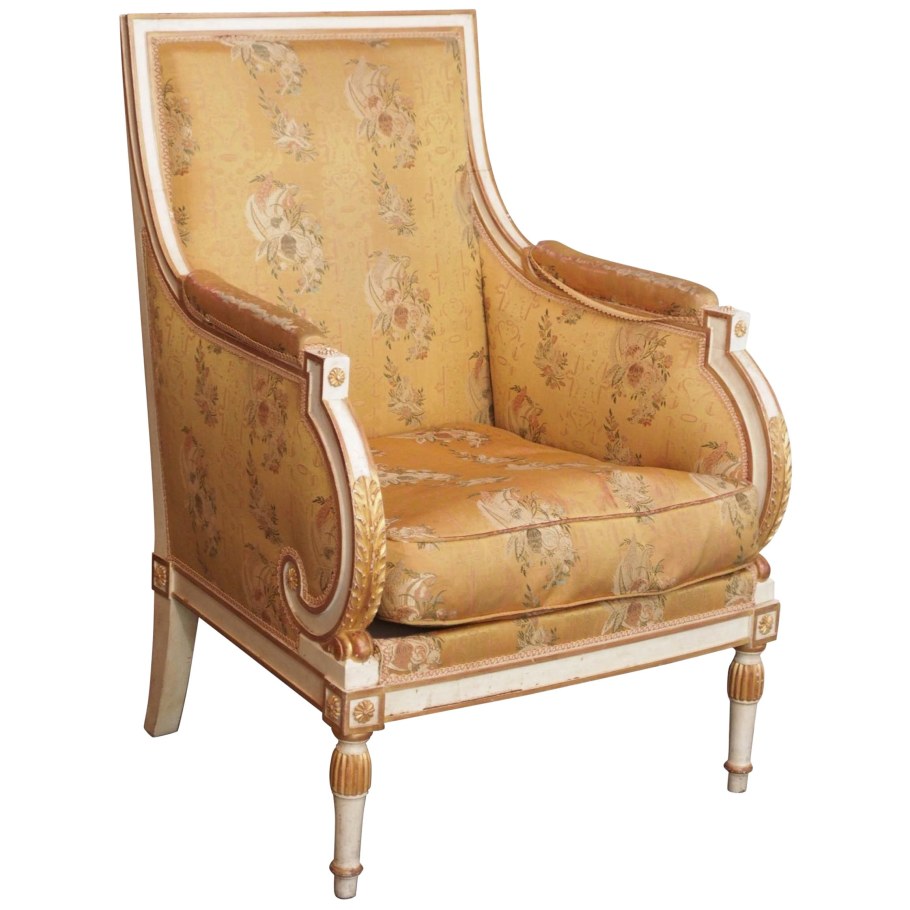 Lavelle Bergere Wood Chair