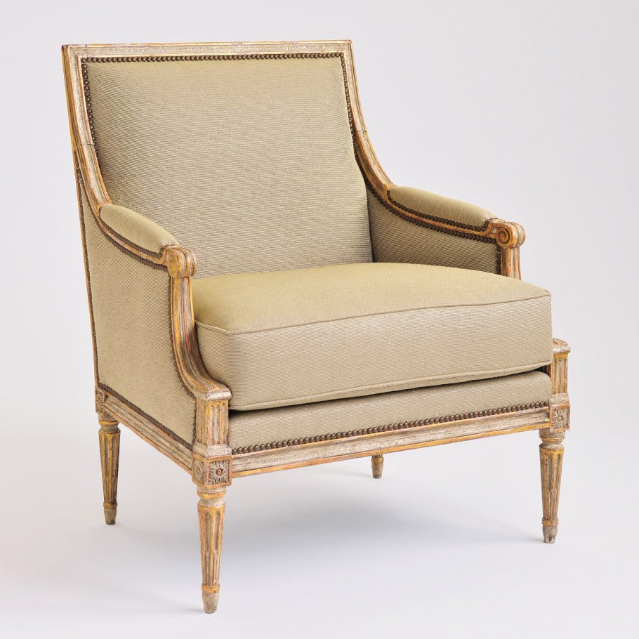 Вектор каркас кресла Бержере