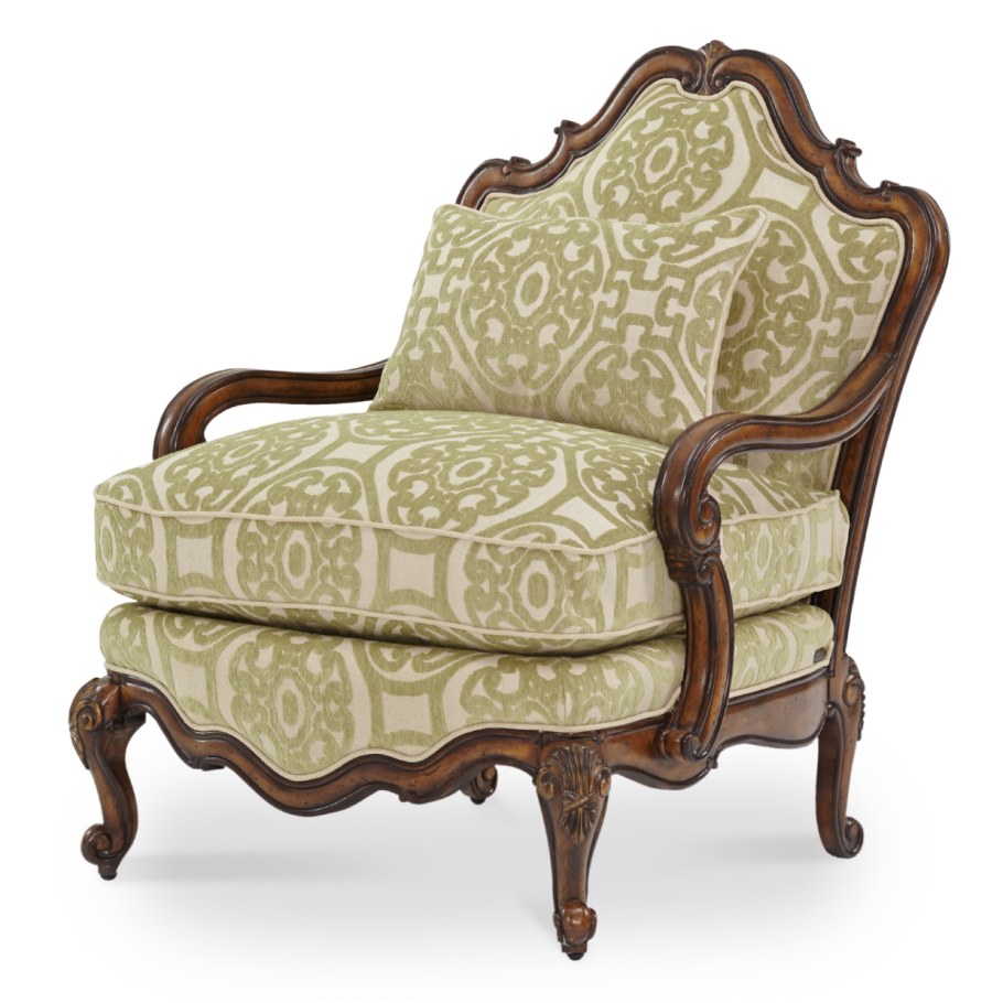 Старинное кресло с ушами