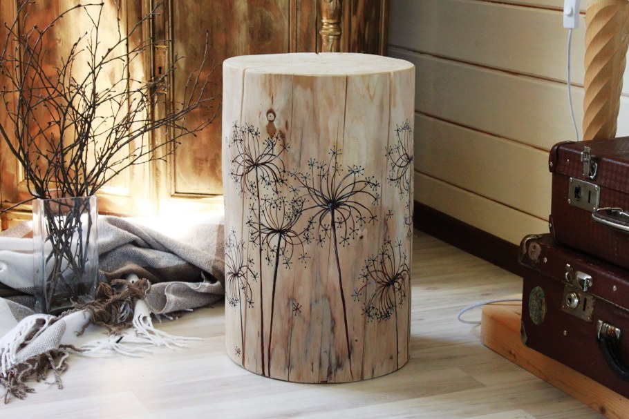 Мебель из пней