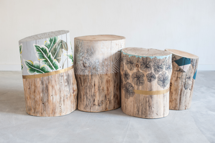 Декор из бревен