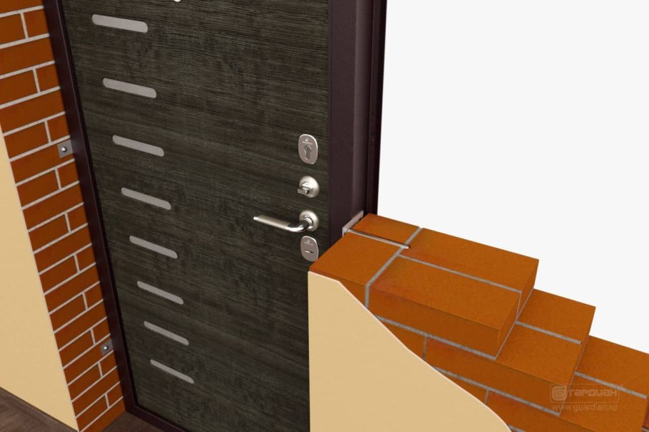 Монтаж входной двери