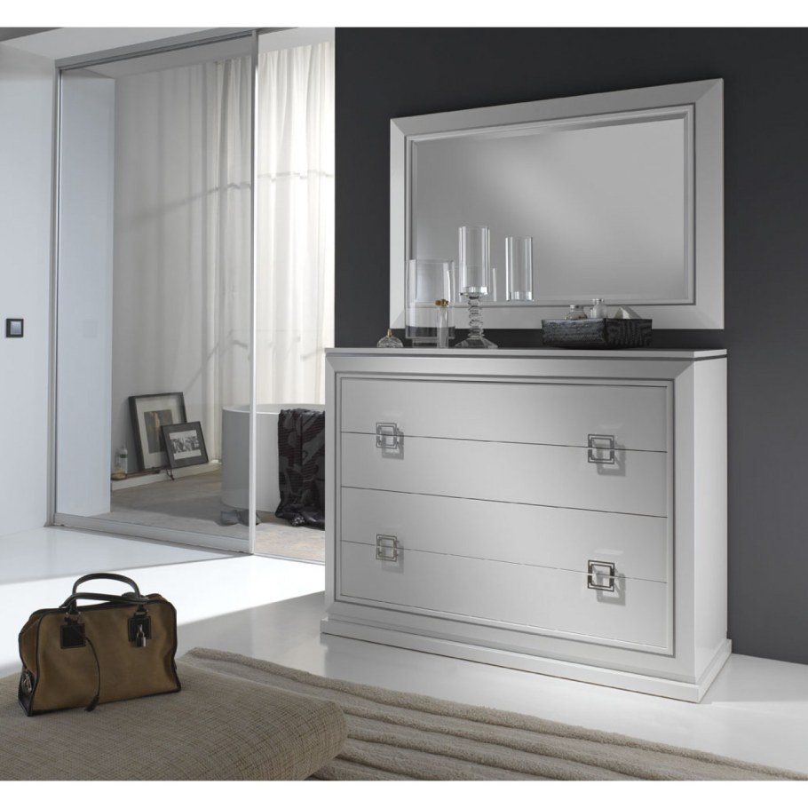 Стенка для гостиной ТРИЯ Вега ТД-196.01 венге линум, белый глянец