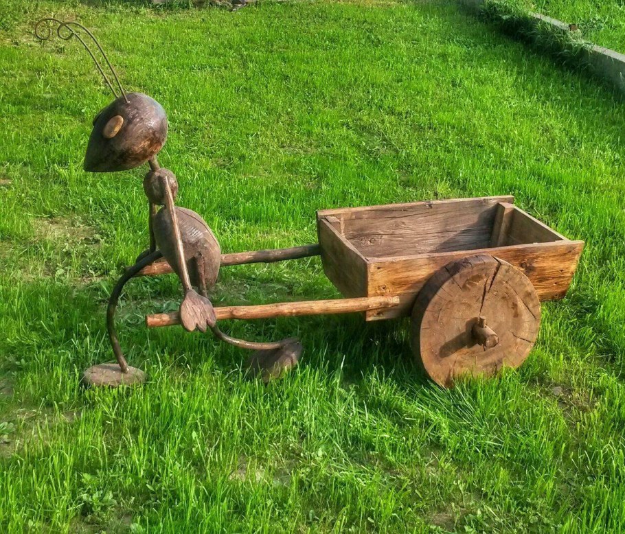 Мебель из катушки для кабеля