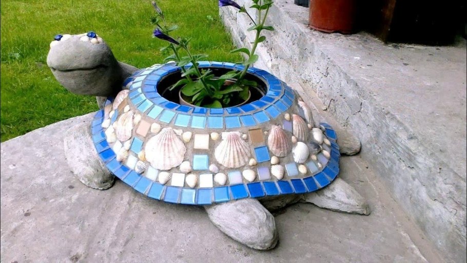 Клумба черепаха