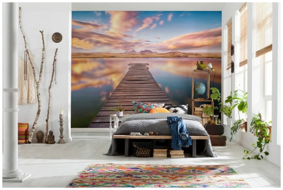 Фото интерьера с обоими