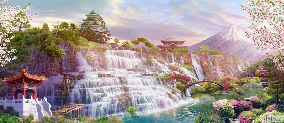 Восточный пейзаж