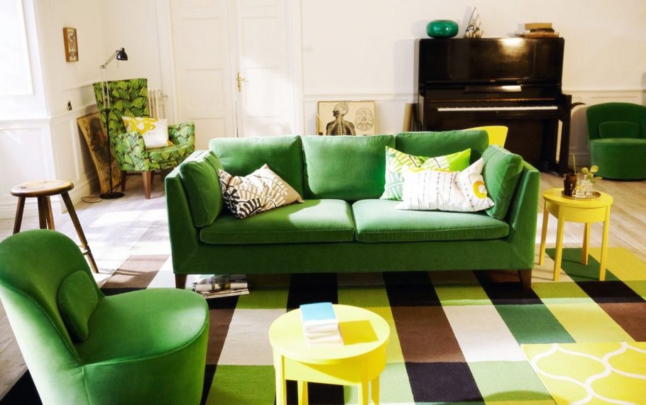 Диван Стокгольм икеа зеленый