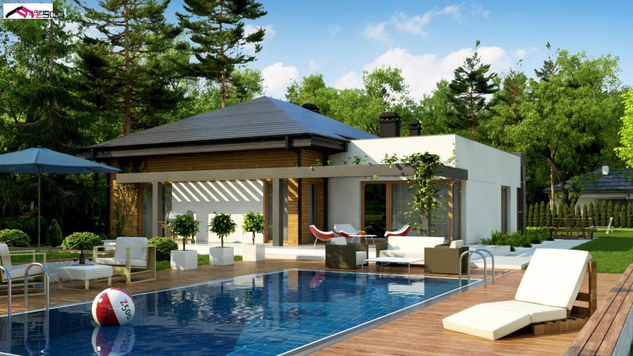 Проект Одноэтажная вилла Испании