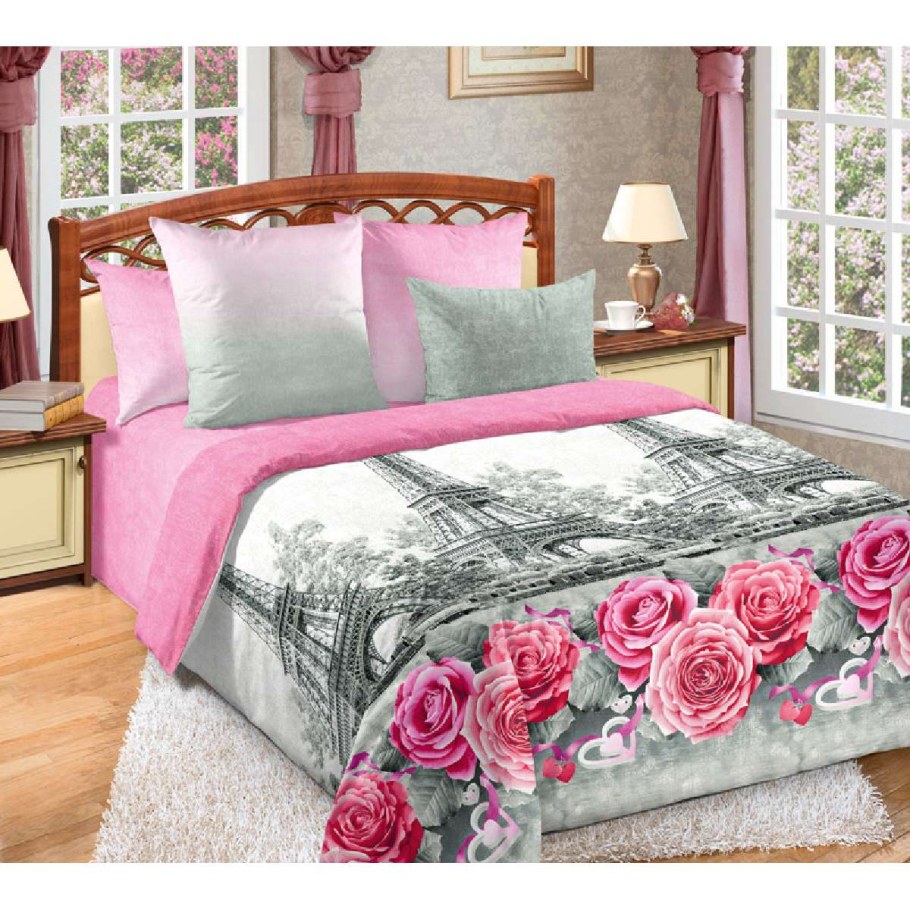 Комплект постельного белья 2сп поплин Шуя Альянс