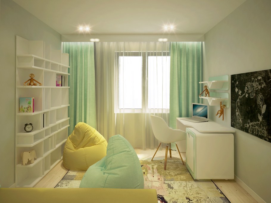 Бюджетный вариант детской комнаты
