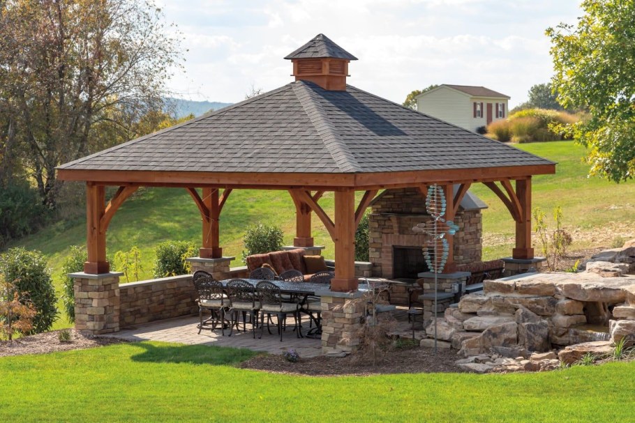 Крыша для беседки