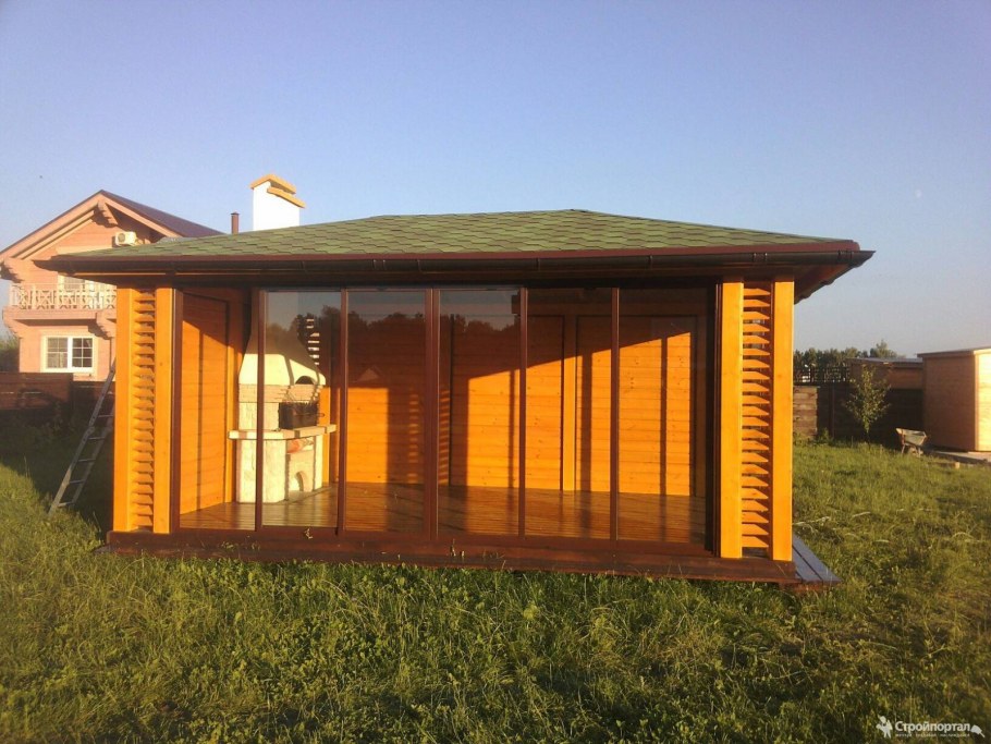 Беседка Пентагон