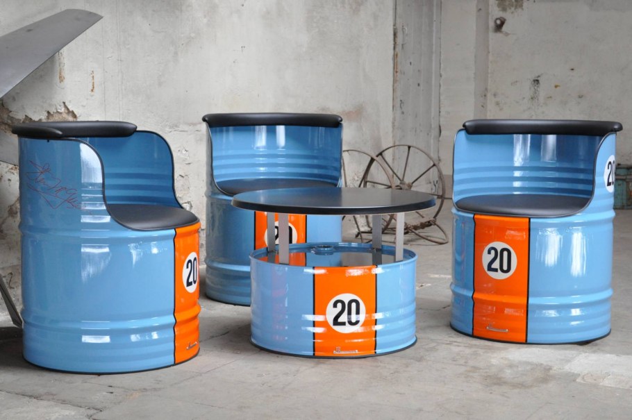 Мебель из бочки