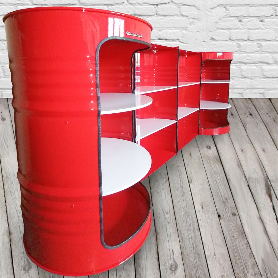 Мебель из бочек