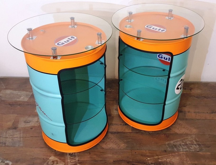 Мебель из бочек