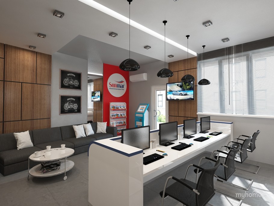 Необычные интерьеры офисов