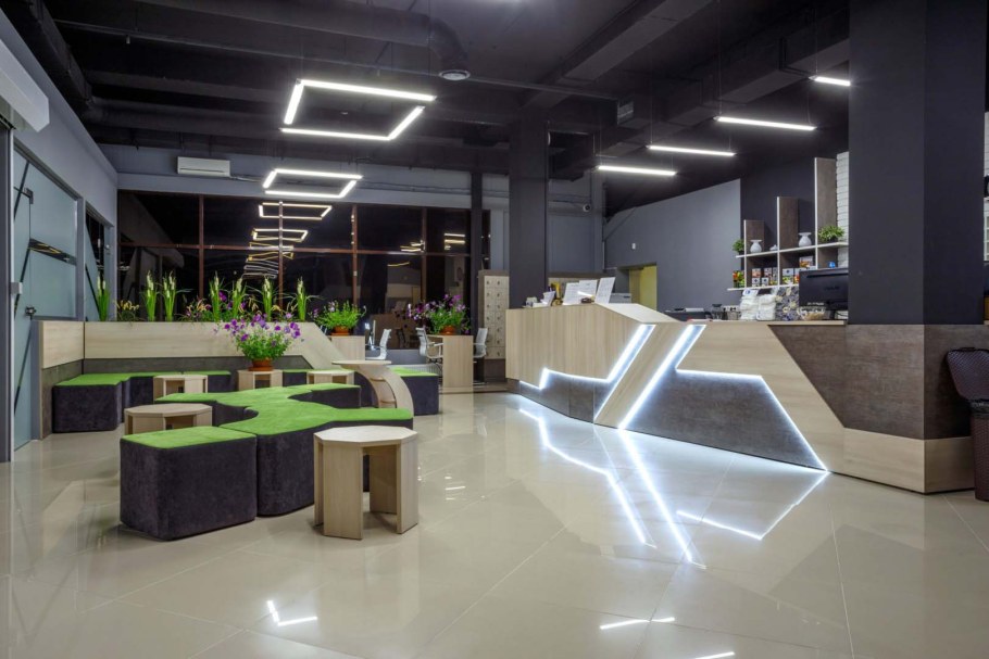 Интерьер общественного места