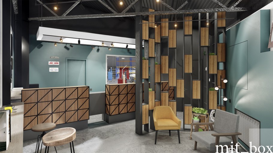 Интерьер клиентской зоны