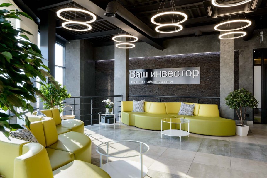 Комната отдыха в офисе