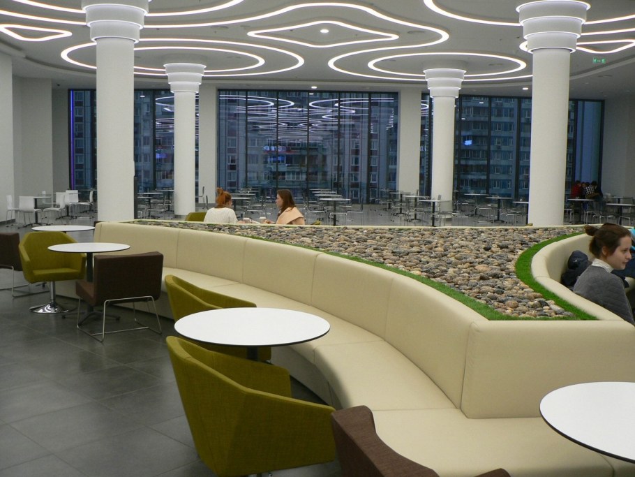 Зона отдыха в офисе