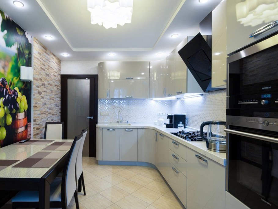 Современная кухня в квартире
