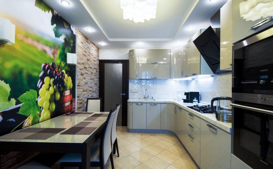 Евроремонт кухни Фотогалерея