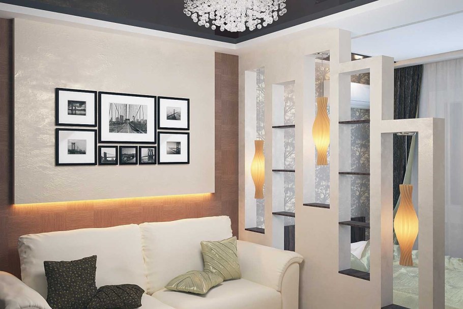 Отделка гостиной