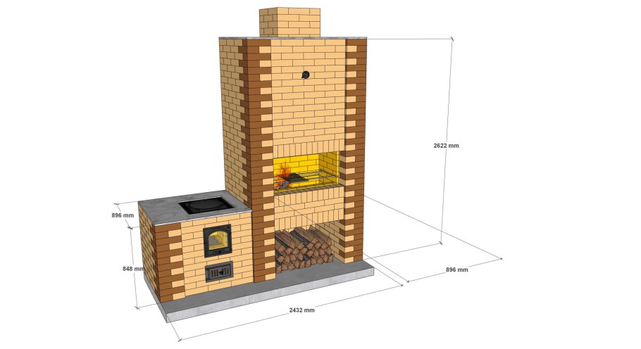 Компас 3д мангал разборный файл