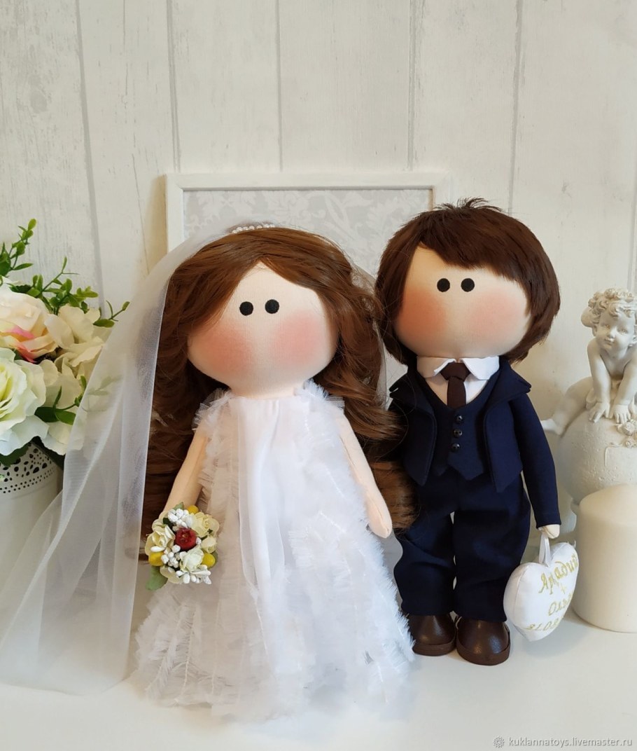 Кукла невеста Снежка