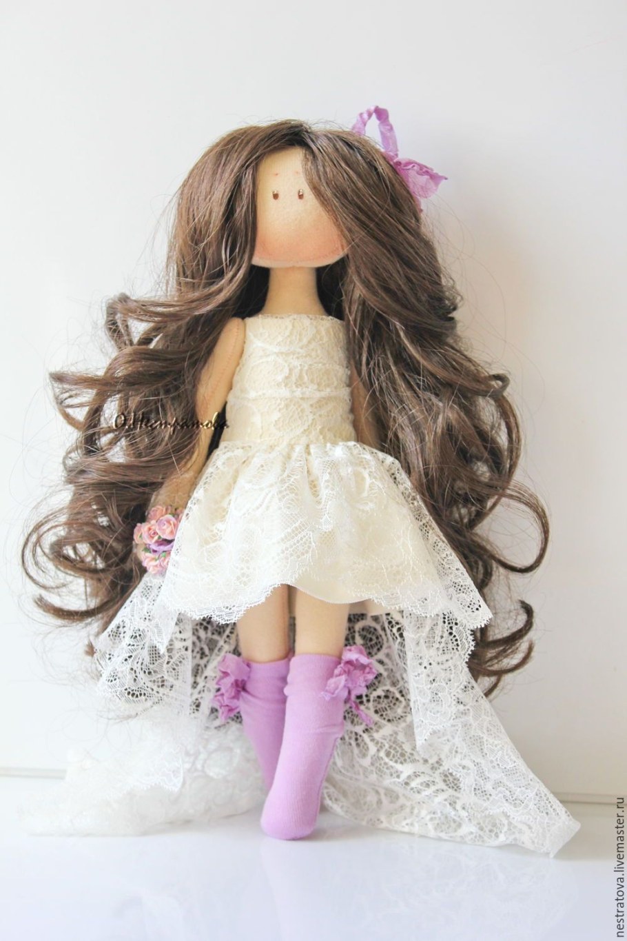 Куклы большеножки жених и невеста