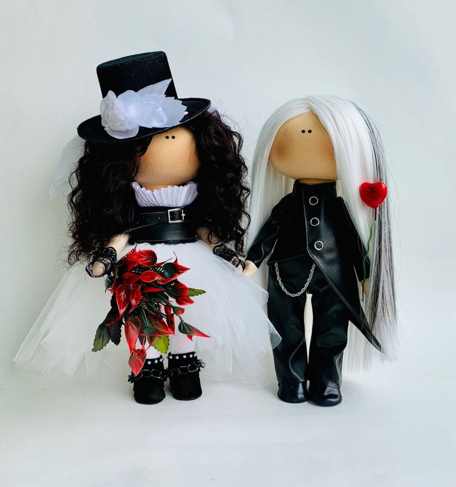 Свадебные интерьерные куклы