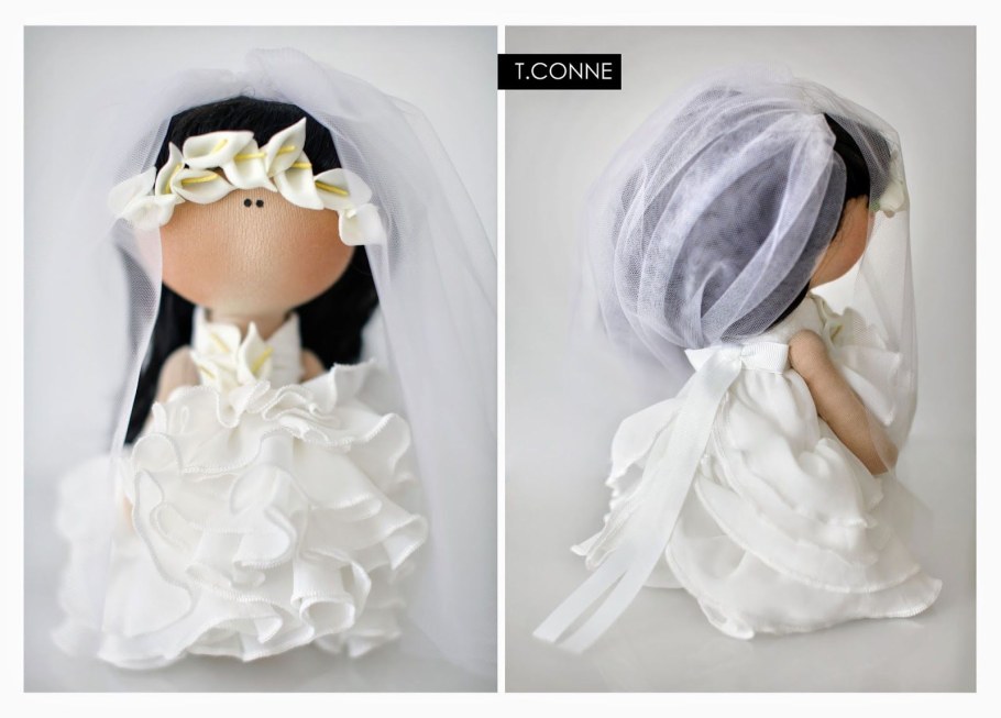 Свадебные куклы жених и невеста