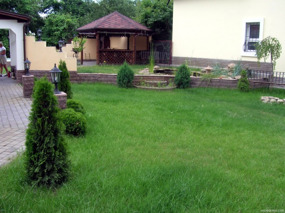 Газон мавританский дворик