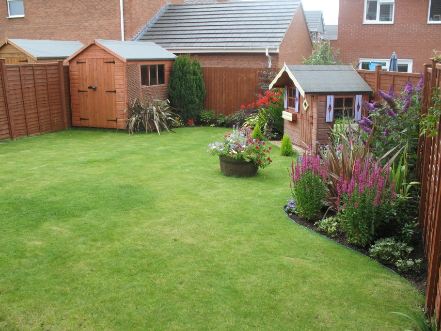 Газон на участке