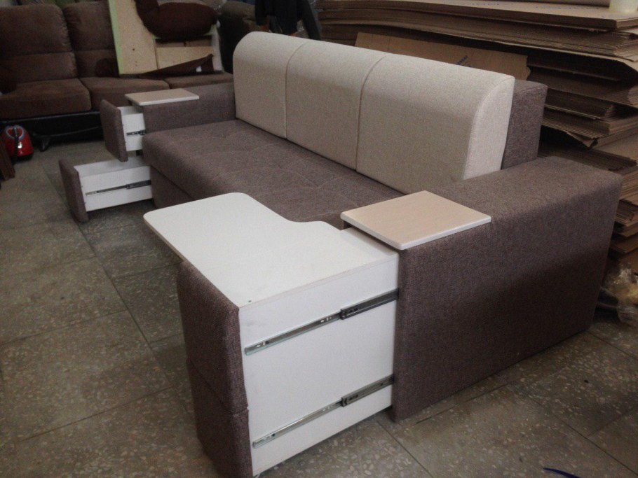 Диван тик так угловой двойная отстрочка