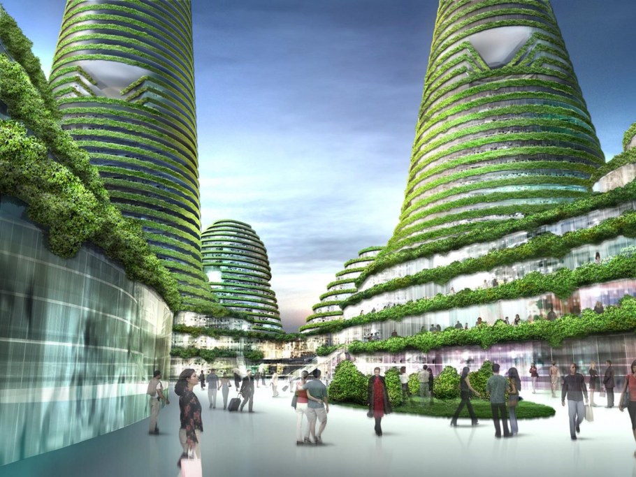 Зелёная архитектура. Офисное здание, Малага, Испания