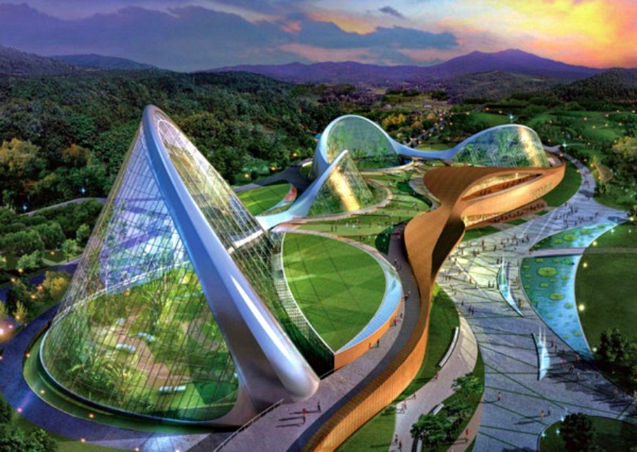 Эко футуризм в архитектуре