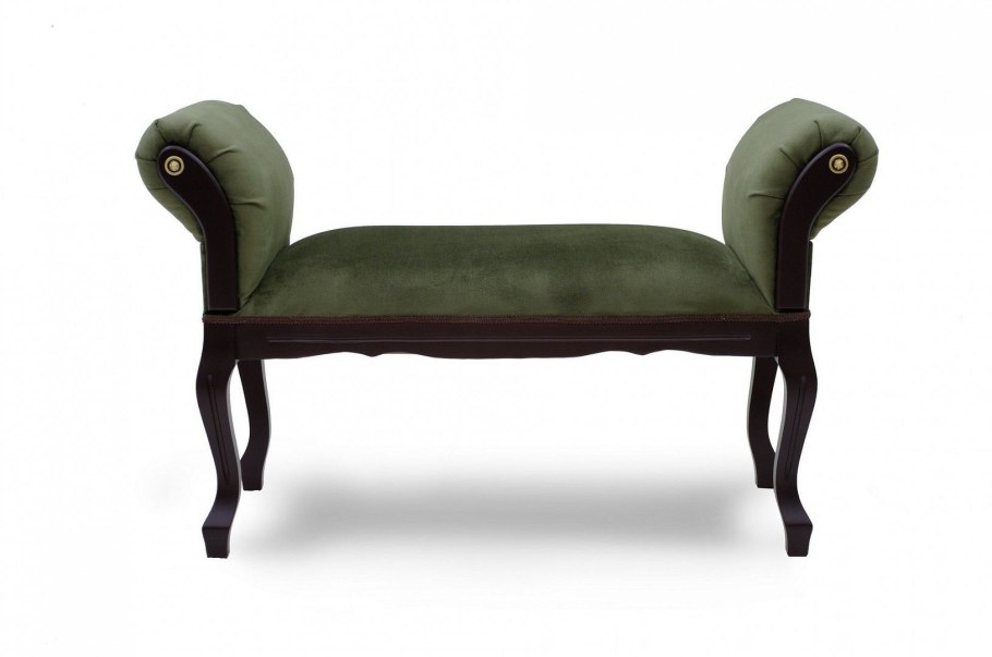 Банкетка со спинкой Amelia glance Oliva