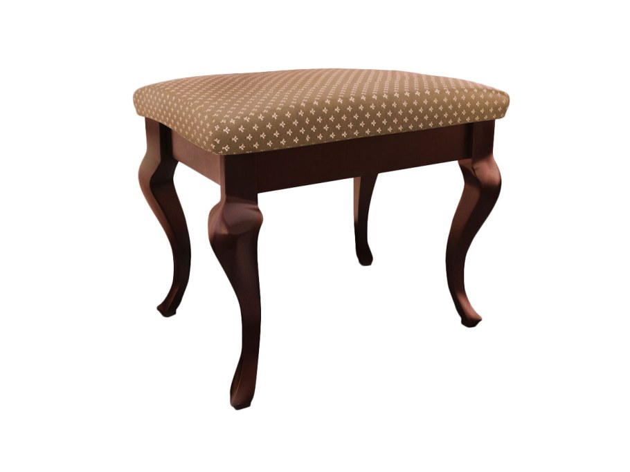 Банкетка из массива березы ткань Орфей 160/1 слоновая кость 29с