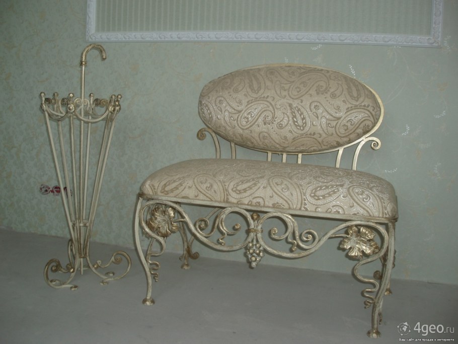 Банкетка ковка