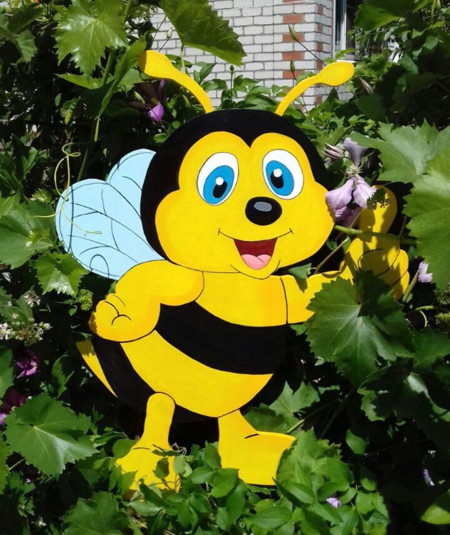 Фигурки из фанеры для сада